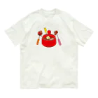 Draw freelyのチョコフォンデュ オーガニックコットンTシャツ