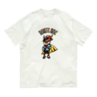 oekaki/ROUTE ONEの牛スジ戦隊★いっとうくん Organic Cotton T-Shirt