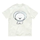 まんまるビションのまんまるビション（エリザベスカラー） オーガニックコットンTシャツ