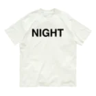 TOKYO LOGOSHOP 東京ロゴショップのNIGHT-ナイト- オーガニックコットンTシャツ