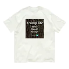 namiotoの#camplife × morioto オーガニックコットンTシャツ