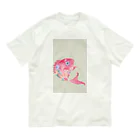 ミウラエツコの花鯛 オーガニックコットンTシャツ