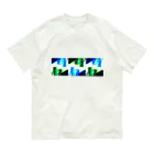 MUGURa-屋のジグジグザグザグ Organic Cotton T-Shirt