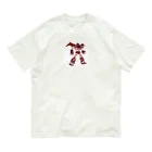 kaorin_doraのヒーローロボット オーガニックコットンTシャツ