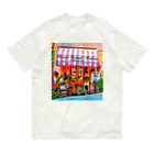 GALLERY misutawoのイタリア チンクエ・テッレの街角 オーガニックコットンTシャツ