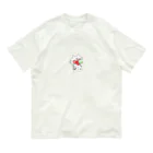 かまねりショップのアイスぺろぺろネコ Organic Cotton T-Shirt