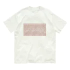 pugustagramのpukugu mumu me オーガニックコットンTシャツ