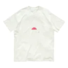 ひよこの足跡。のヒエログリフ ロールパン オーガニックコットンTシャツ