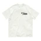 なんでも制作日記店のKPMロゴTシャツ - 白 オーガニックコットンTシャツ