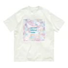 LeafCreateのQuiteStone EmbroideryCushion Organic Cotton T-Shirt