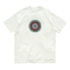 REST IN RECORDSの瞑想マンダラ万華鏡 2 Organic Cotton T-Shirt