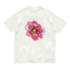 harunapenoの花Hana オーガニックコットンTシャツ