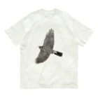 Coshi-Mild-Wildの🪶猛禽類　ツミ　🦅 だぞっ‼️ Organic Cotton T-Shirt