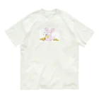 カレーコミュニケーションクラブのちゅうちゅう君 オーガニックコットンTシャツ