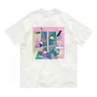 𝙈𝙊𝙈𝙊'𝙨 𝙎𝙝𝙤𝙥の90's anime & momo #03 Organic Cotton T-Shirt