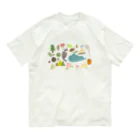 nekotomoの秋 Organic Cotton T-Shirt