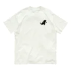 さな笑ART工房の筆で描いたGみたいな怪獣 Organic Cotton T-Shirt