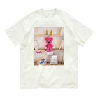 PostPet Official Shopのミニモモ_B Organic Cotton T-Shirt