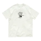 Andiamoのびえんです。（黒） オーガニックコットンTシャツ