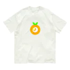 DEco.planetの[365]orange オーガニックコットンTシャツ