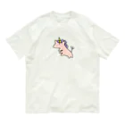 handmade asyouareの僕はユニコーン☆ゆにころ オーガニックコットンTシャツ