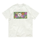 Tender time for Osyatoの手描きのお花 Organic Cotton T-Shirt