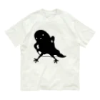 Cɐkeccooのホラーズシルエット★足生えちゃった?ゴースト Organic Cotton T-Shirt