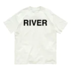 TOKYO LOGOSHOP 東京ロゴショップのRIVER-リバー- オーガニックコットンTシャツ