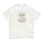 HOOBUKUROのゆる羊 オーガニックコットンTシャツ