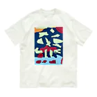 Hummingbirdの恐竜の世界の夜 Organic Cotton T-Shirt