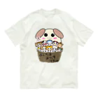 YmMy_shopのぱんたま　干支ver Organic Cotton T-Shirt