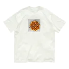 waffle_chiki_chikiのリエージュワッフル2 オーガニックコットンTシャツ