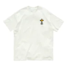 なまけもののドットのハイハット Organic Cotton T-Shirt