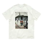 ペー魚マンターの影 オーガニックコットンTシャツ