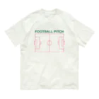 KAWAGOE GRAPHICSのフットボールピッチ Organic Cotton T-Shirt