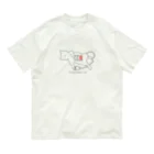 amemugi（あめむぎ）の電池切れのネコ Organic Cotton T-Shirt