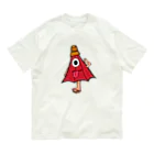 日本の妖怪&スピリチュアルのから傘くん オーガニックコットンTシャツ