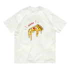 キノフシの店のpizzaにまざりいぬ オーガニックコットンTシャツ