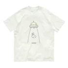 soratoのUFOにつれてかれるうさぎ Organic Cotton T-Shirt