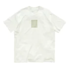 rilybiiのbabygray yellow mintgreen オーガニックコットンTシャツ