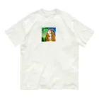 Kohaku Coffee Beans  のこはくの女神　アンドロメダの波動 Organic Cotton T-Shirt