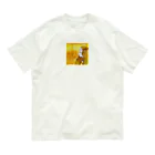 Kohaku Coffee Beans  のこはくの女神　雫と波紋 Organic Cotton T-Shirt