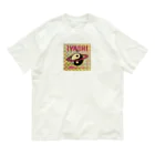 love and peace のいやしーる Organic Cotton T-Shirt