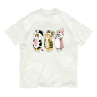 mofusandの被り物にゃん Organic Cotton T-Shirt