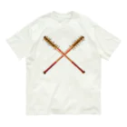 月が輝くこんな夜にの釘バット Organic Cotton T-Shirt