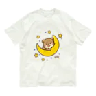 Haruna shopのコツメカワウソ☆夜 オーガニックコットンTシャツ