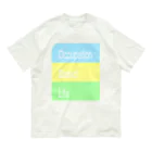 ぽにぷに定食のOBL オーガニックコットンTシャツ