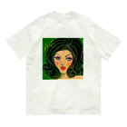 AKIKIワールドのグリーンガール Organic Cotton T-Shirt