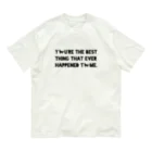 onehappinessのフラットコーテッドレトリバー Organic Cotton T-Shirt