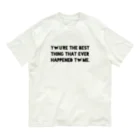 onehappinessのバーニーズ Organic Cotton T-Shirt